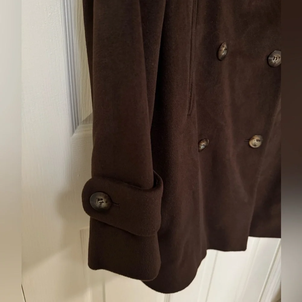 Ann Klein Pea Coat - Picture 4 of 4
